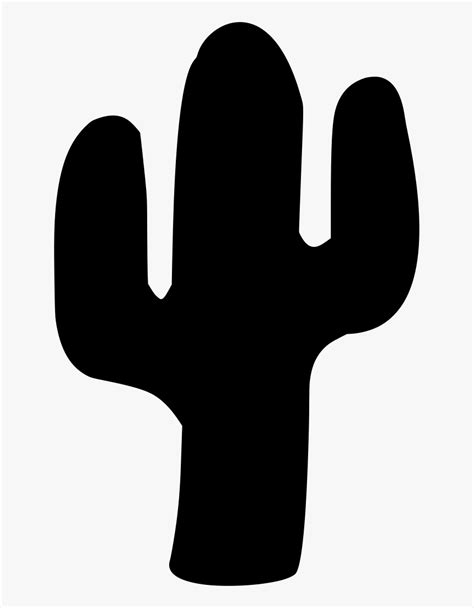 Silhouette Cactus Svg Free, HD Png Download , Transparent Png Image - PNGitem