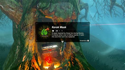 Zelda: BOTW (Korok Mask Location // DLC) Lost Woods - YouTube