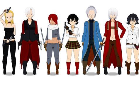 Devil May Cry Characters by TheLastGallant on DeviantArt