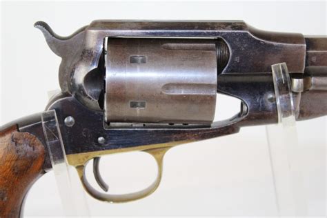 Antique Post-Civil War Remington New Model Army 1858 Revolver .45 Colt Conversion Centerfire ...