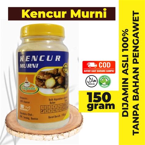 Jual KENCUR BUBUK / MURNI / ASLI / kencur powder / Rempah / JSR / 100% ...