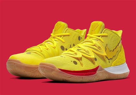 Zapatos Kyrie Irving 5 Bob Esponja : Nuevos Nike Kyrie Irving edición Bob Esponja - El124 ...