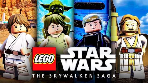 New LEGO Star Wars: Skywalker Saga Video Reveals 10 Versions of Luke Skywalker