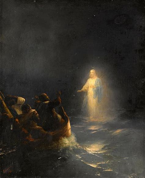 Jesus Walks on Water - Ivan Aivazovsky - WikiArt.org