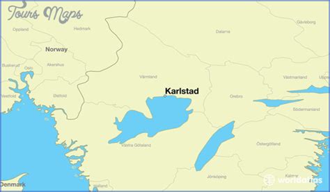 Karlstad Sweden Map - ToursMaps.com