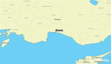 Where is Belek, Turkey? / Belek, Antalya Map - WorldAtlas.com