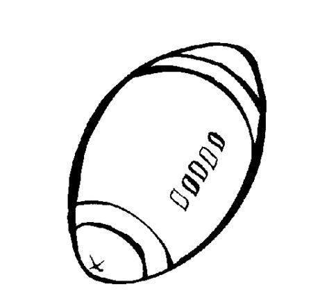 American football ball coloring page - Coloringcrew.com