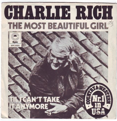 Charlie Rich - The Most Beautiful Girl (1973, Vinyl) | Discogs