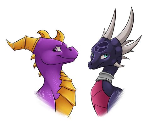 Spyro and Cynder by KlaraGibson on DeviantArt