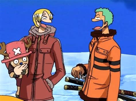 I see your picture of funny luffy and i raise you one of sanji and zoro. : r/OnePiece