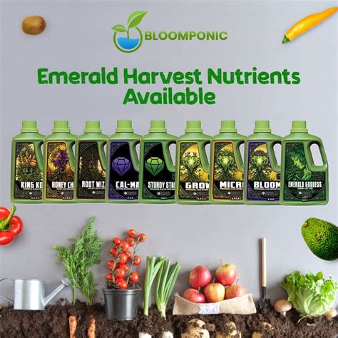 Emerald Harvest Nutrients | Nutrient, Healthy plants, Harvest