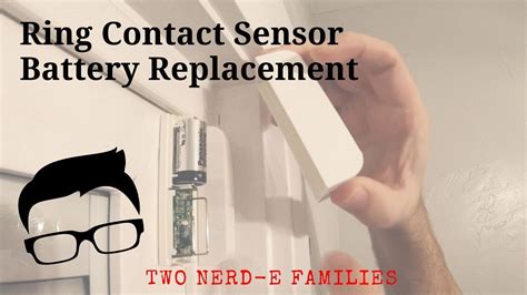 RING Contact Sensor Battery Replacement - YouTube