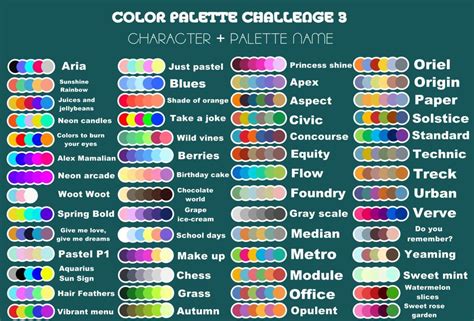 Image result for palette challenge | Paletas de pintura, Paletas de colores brillantes, Paleta ...
