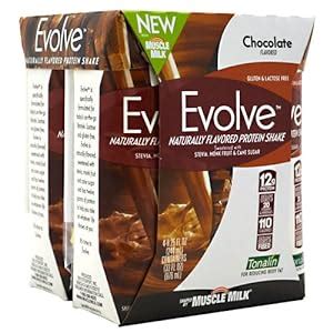 Amazon.com: Evolve Protein Shake 8oz/24pk chocolate: Health & Personal Care