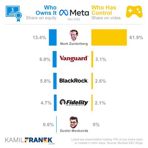 Who Owns Meta (Facebook): The Largest Shareholders Overview (2024)