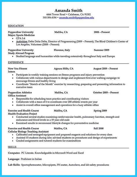 nice Starting Your Career Now with a Relevant Athletic Director Resume, | Resume examples ...