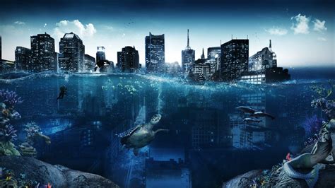 Underwater City Wallpapers - Top Free Underwater City Backgrounds ...