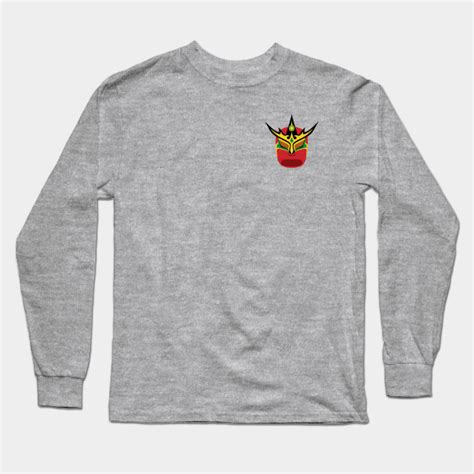 Juventud Guerrera Mask Small - Pro Wrestling - Long Sleeve T-Shirt ...