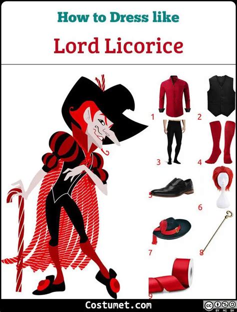 Lord Licorice (Candy Land) Costume for Halloween