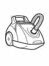 Vacuum Cleaner coloring Pages sketch template