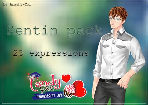 My Candy Love - University Life: Kentin Pack by Arashi-Yoi on DeviantArt