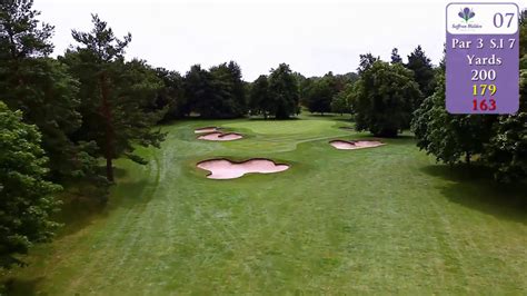 Saffron Walden Golf Club Hole 7 - YouTube