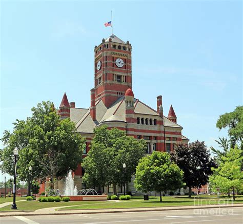 Williams County Courthouse 1179 Photograph by Jack Schultz - Fine Art ...