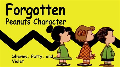 Forgotten Peanuts Character Shermy, Patty, and Violet - YouTube