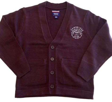 Cambridge Academy Cardigan Sweater – Go School Zone