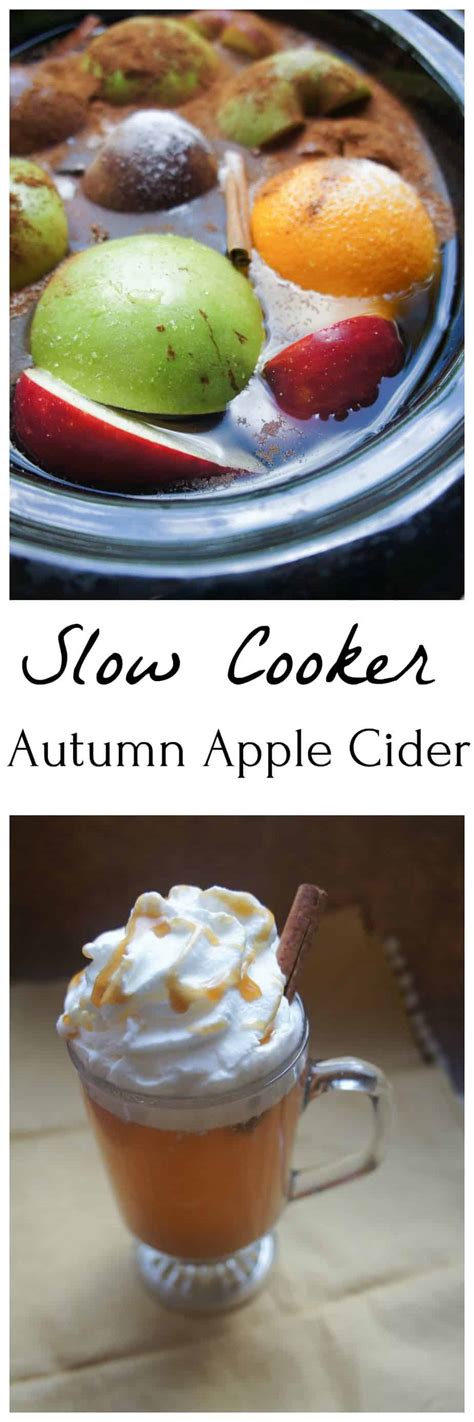 Slow Cooker Autumn Apple Cider - To Eat, Drink & Be Married