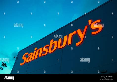 Sainsburys logo hi-res stock photography and images - Alamy