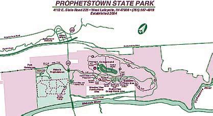 Map of Prophetstown State Park showing the location of Historic... | Download Scientific Diagram