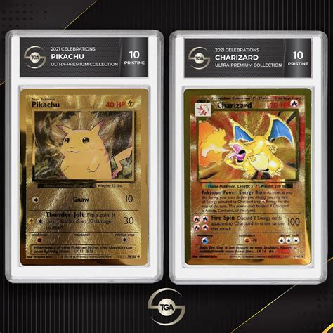 Pokemon Celebrations Charizard and Pikachu Metal Cards - lagoagrio.gob.ec