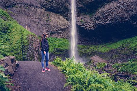 The Gorge Waterfalls in Portland, OR • Banana Bloom