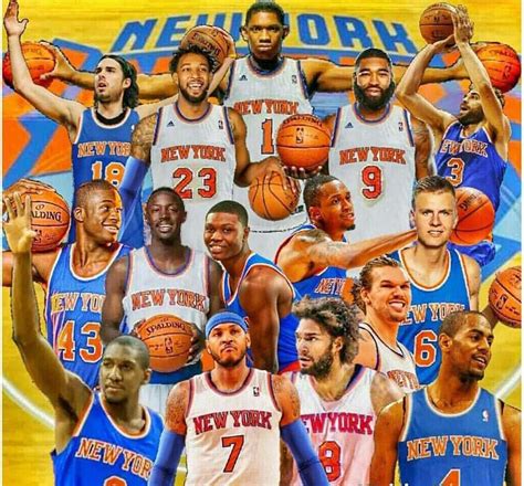 2015 - 2016 Knicks squad | New york knicks, Knicks basketball, Ny knicks