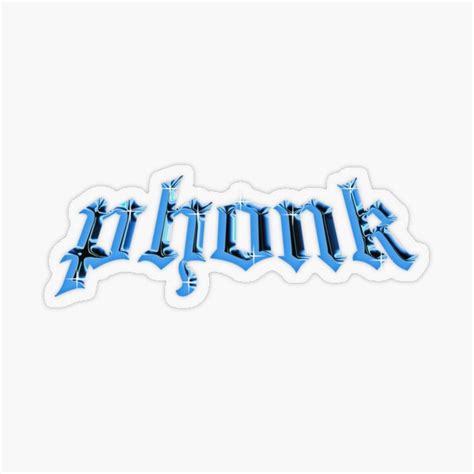 "Phonk" Sticker for Sale by FASLab | Redbubble