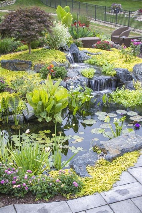 20 THE BEST GARDEN POND LANDSCAPING IDEAS YOU MUST HAVE - ridwan decor