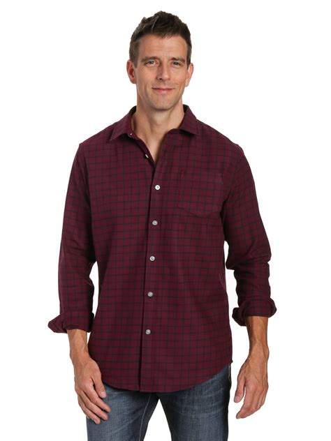 Mens 100% Cotton Flannel Shirt - Regular Fit – Noble Mount