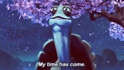 Time Has Come Master Oogway GIF - Time Has Come Master Oogway Kung Fu ...