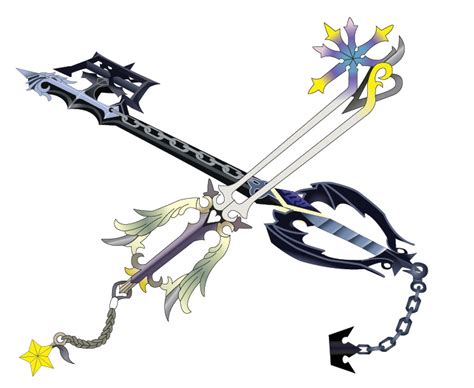 Roxas's Keyblades by YenSid-kun on DeviantArt