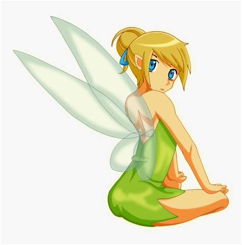 Draw Tinkerbell In Anime , Png Download - Tinker Bell Anime Transparent ...