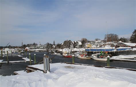 Kennebunkport Maine - Kennebunk Beach Winter Photos and Photography