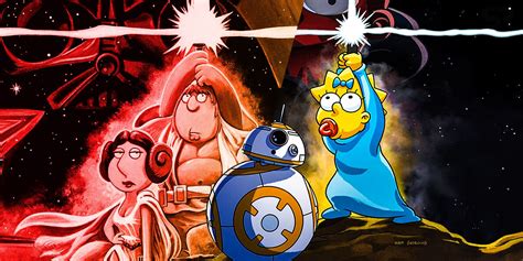 Why Family Guys Star Wars Parodies Are Better Than The Simpsons