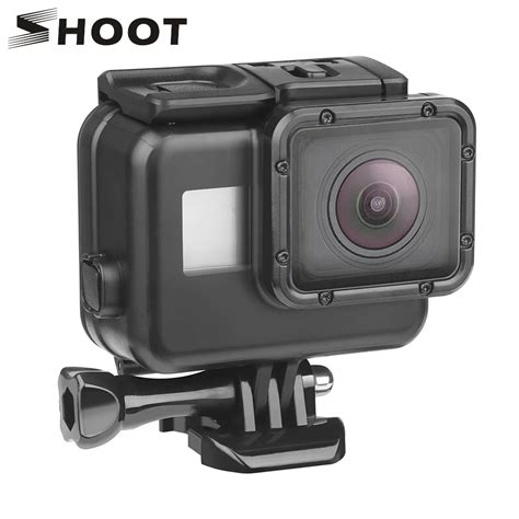 SHOOT 45m Underwater Waterproof Case for Gopro Hero 7 6 5 Black 3+ 4 Action Camera Go Pro 5 ...