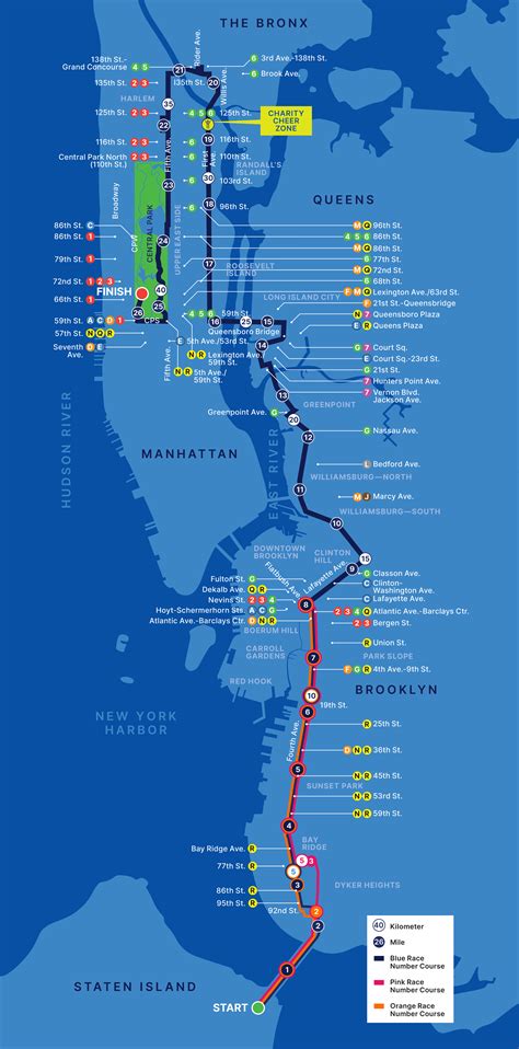 Nyc Marathon Route Map - Agnese Latashia