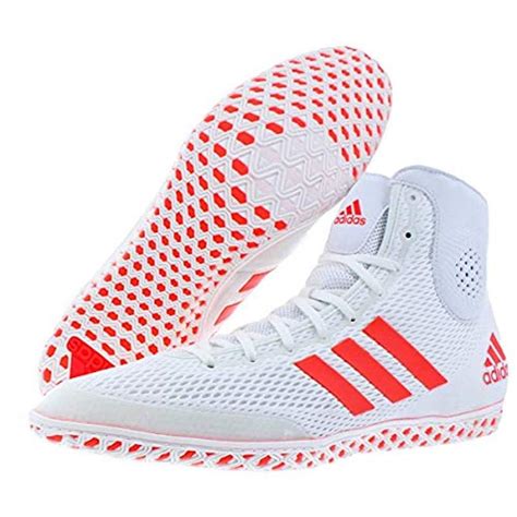 adidas Tech Fall 16 Rio Wrestling Shoes White-red for Men - Lyst