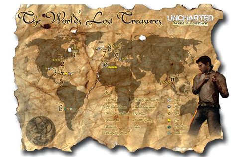 Uncharted sequel location revealed by treasure map? | GamesRadar+