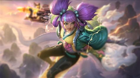 Immortal Journey Zeri Turquoise Chroma Splash Art 🌸 : r/ZeriMains