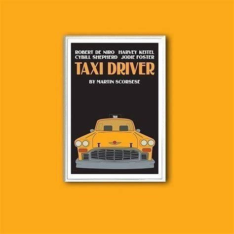 Taxi Driver Movie Poster in Various Sizes - Etsy