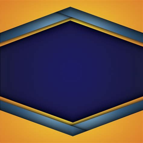 Free Vector | Yellow and blue geometric background